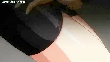 Ninfeta Safada Leva Dupla Penetração em Ação Hentai Quente!