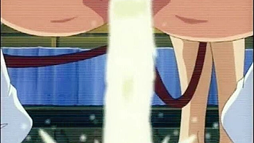 Injeção de Enema Hentai pra Fãs de Bondage Amarrado