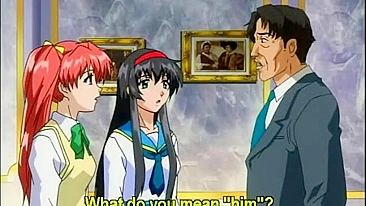 Duas Universitárias Hentai Chupando o Pauzão do Pervertido da Favela