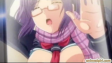 Vídeo Hentai - Peitões e Foda Dura no Trem