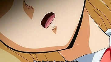 Empregadas Japonesas em Hentai Chupando Paus Duros e Engolindo Porra