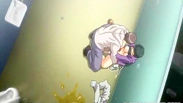 Travesti Hentai Gostosa Fode Cu com Dildo e Leva Rola