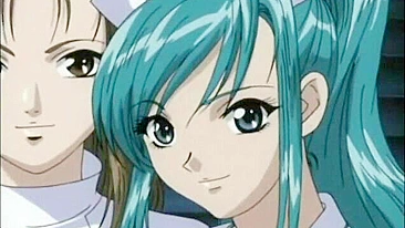 Enfermeiras Hentai em Orgia com Médico Filmando