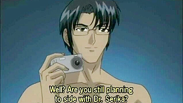 Enfermeiras Hentai em Orgia com Médico Filmando