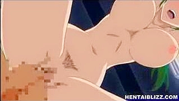 Vídeo Hentai Japonês - MILF Peituda com Boquete, Dedada e Masturbação Solo