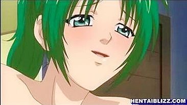 Vídeo Hentai Japonês - MILF Peituda com Boquete, Dedada e Masturbação Solo