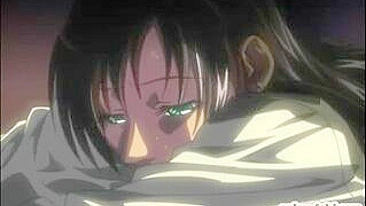 Prepare-se pra hentai alucinante! Travesti domina e mete por trás na garota do escritório até ela gozar!