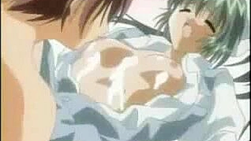 Empregada Hentai Safada com Banana Escorregadia na Buceta Molhada!