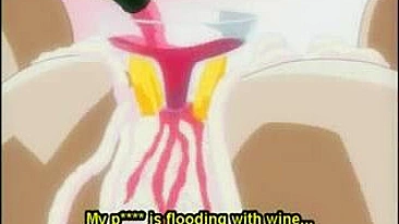 Empregada Hentai Safada com Banana Escorregadia na Buceta Molhada!