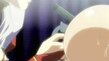 Bondage com Buceta Molhada e Brinquedos Anais pra Fãs de Hentai Grávida