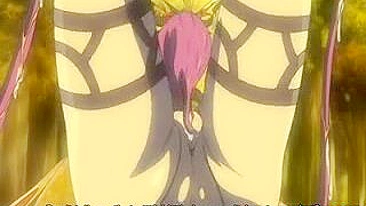 Beleza Hentai Furada por Monstro de Tentáculos na Floresta