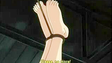 Amarrada e Fodida - Professora Safada Levando do Aluno Tarado