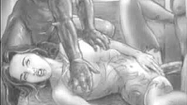 Dois Paus e Duas Gatas Quentes nessa Experiência Hentai Incrível!