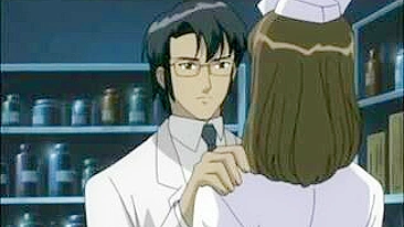 Doutor Safado Dedando e Fodendo Enfermeira Amarrada em Fantasia Hentai