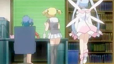 Peitões da Anjo Pulando na Foda Dura nesse Hentai Alucinante!