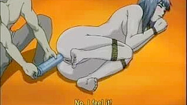 Princesa Hentai Amarrada Leva Injeção no Cu com Enema