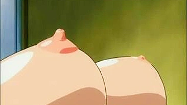 Ruiva Hentai com Peitões em 69 Oral Quente