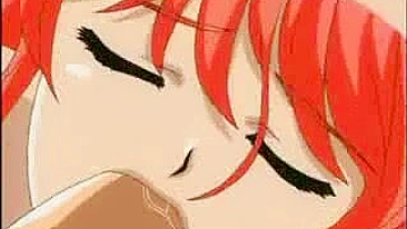 Ruiva Hentai com Peitões em 69 Oral Quente