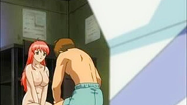 Ruiva Hentai com Peitões em 69 Oral Quente