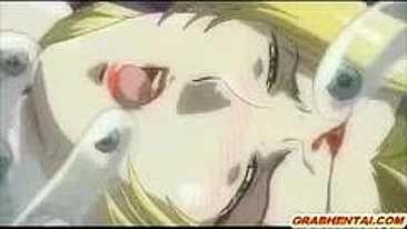 Orgia de Tentáculos com Deusa Loira Hentai