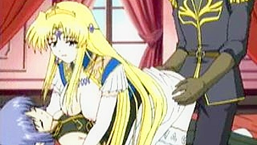 Princesa Hentai em Suruba - Cu Arrombado com Tesão