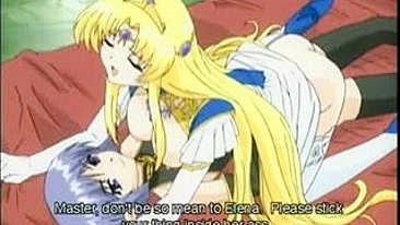 Princesa Hentai em Suruba - Cu Arrombado com Tesão