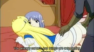 Princesa Hentai em Suruba - Cu Arrombado com Tesão