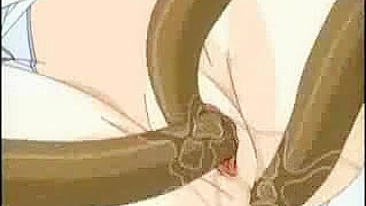 Princesa Hentai em Suruba - Cu Arrombado com Tesão