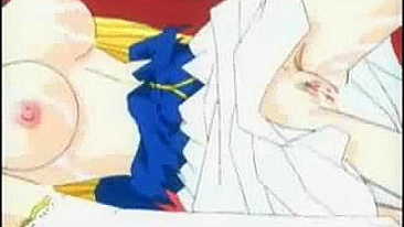 Princesa Hentai em Suruba - Cu Arrombado com Tesão