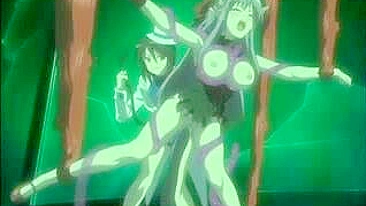 Amarrada pela Água - Hentai Peituda Prende e Restringe pro Prazer Máximo