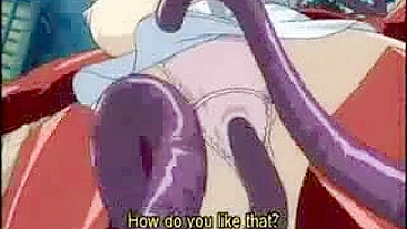 Monstro Morcego com Tentáculos Fura Peitões e Buracos de Estrela Hentai