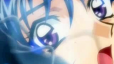 Policial Hentai Leva Vara Dura na Buceta Molhada no Carro