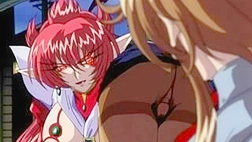 Policial Hentai Leva Vara Dura na Buceta Molhada no Carro