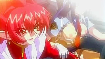 Policial Hentai Leva Vara Dura na Buceta Molhada no Carro