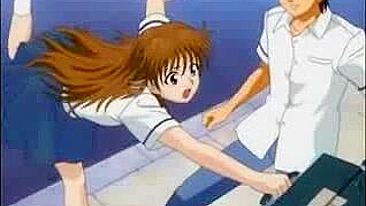 Virgem Jovem Hentai com Peitões Lindos Fodida no Chuveiro