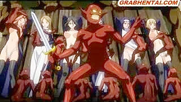 Fantasia Máxima de Fãs Hentai - Garotas Fofas de Peitões Fodidas por Monstros na Buceta Molhada!