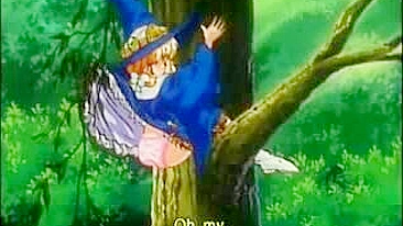 Princesa Hentai Fodida com Força por Monstro na Floresta