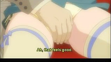 Colegial Hentai Sexy Dedada Molhada e Selvagem no Trem