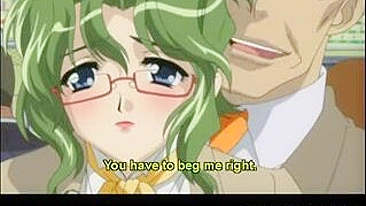 Bukkake no Trem Público com Universitária Peituda Hentai