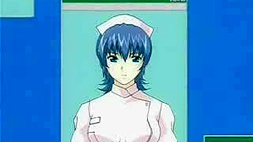 Enfermeira Peituda Amarrada Fica Selvagem com o Doutor no Hentai Quente