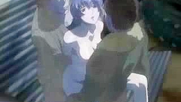 Dupla Penetração ao Ar Livre com Bandidos pra Fãs de Hentai