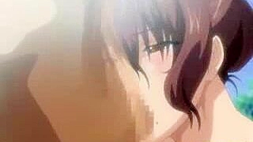 Professora Hentai Enfia Dildo na Buceta Molhada com Peitos Balançando!