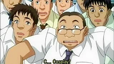 Vídeo Hentai - Garçonete Loira de Anime com Peitões Enormes Tem Mamilos Chupados com Força