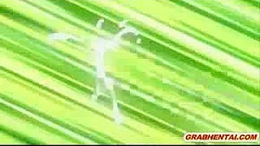 Vídeo Hentai - Peitões Fodidos de Quatro com Biquíni