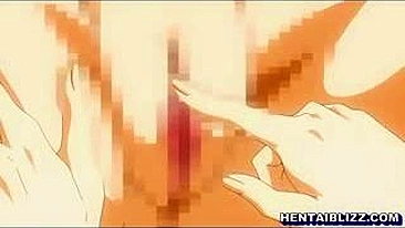 Amarrada e Chupada! Colegial Hentai Lambida, Dedada e Arrombada!