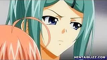 Amarrada e Chupada! Colegial Hentai Lambida, Dedada e Arrombada!