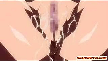 Gatinha Hentai Fodida por Homem Tentáculo e Engole Porra - Vídeo Exclusivo!