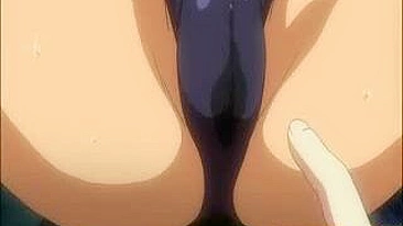 Hentai Peituda Chicoteada e Arrombada por Tentáculos de Pau Gigante