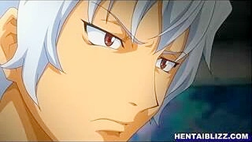 Bandidos Hentai Metem e Gozam no Rosto da Garota em Cena Selvagem