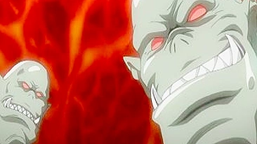 Desejos Liberados - Hentai Bondage com Peitos Enormes Fodida Duplo por Monstros